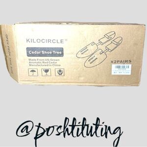 NIB Kilocircle Cedar Shoe Tree sz 10.5-11.5